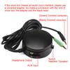 DROK Computer Speakers Headphones Audio Switch Converter Volume Control, Speaker Switching Device for Switching Back and Forth Between Computer Audio and Headphones with 5 Feet Cable view 2