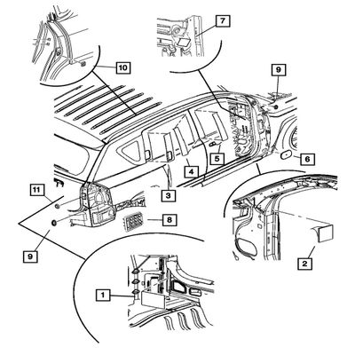 Mopar Performance 5116389AA Mopar Applique