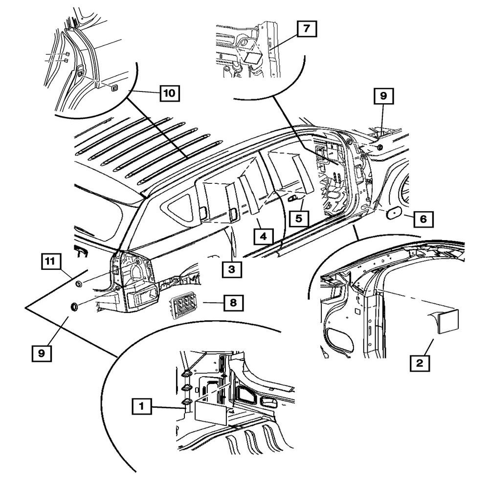Mopar Performance 5116389AA Mopar Applique