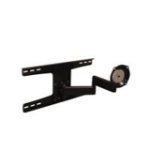Chief JWDSKVB Flat Panel Steel Stud Dual Swing Arm Wall Mount - 75 lb - Black - JWDSKVB