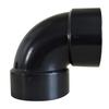 Valterra LLC D502878C 90 Short Turn 3" HUB DWV , Black view 1