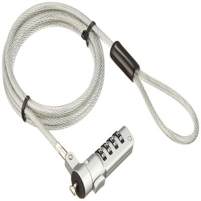  Elecom ESL-37I Security Wire, Small, 90 Oscillation, 360 Head Rotation