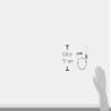  Elecom ESL-37I Security Wire, Small, 90 Oscillation, 360 Head Rotation view 3