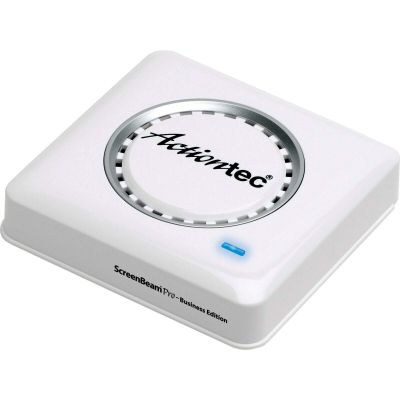 Action: ScreenBeam Pro Business Edition - White, Water Purification Unit, 50 Ft Range, Full HD, 1920 x 1080, Lightweight Plastic