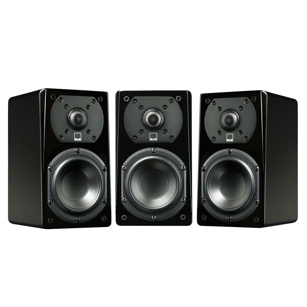SVS Prime Satellite Speaker (3-Pack) Piano Gloss Black