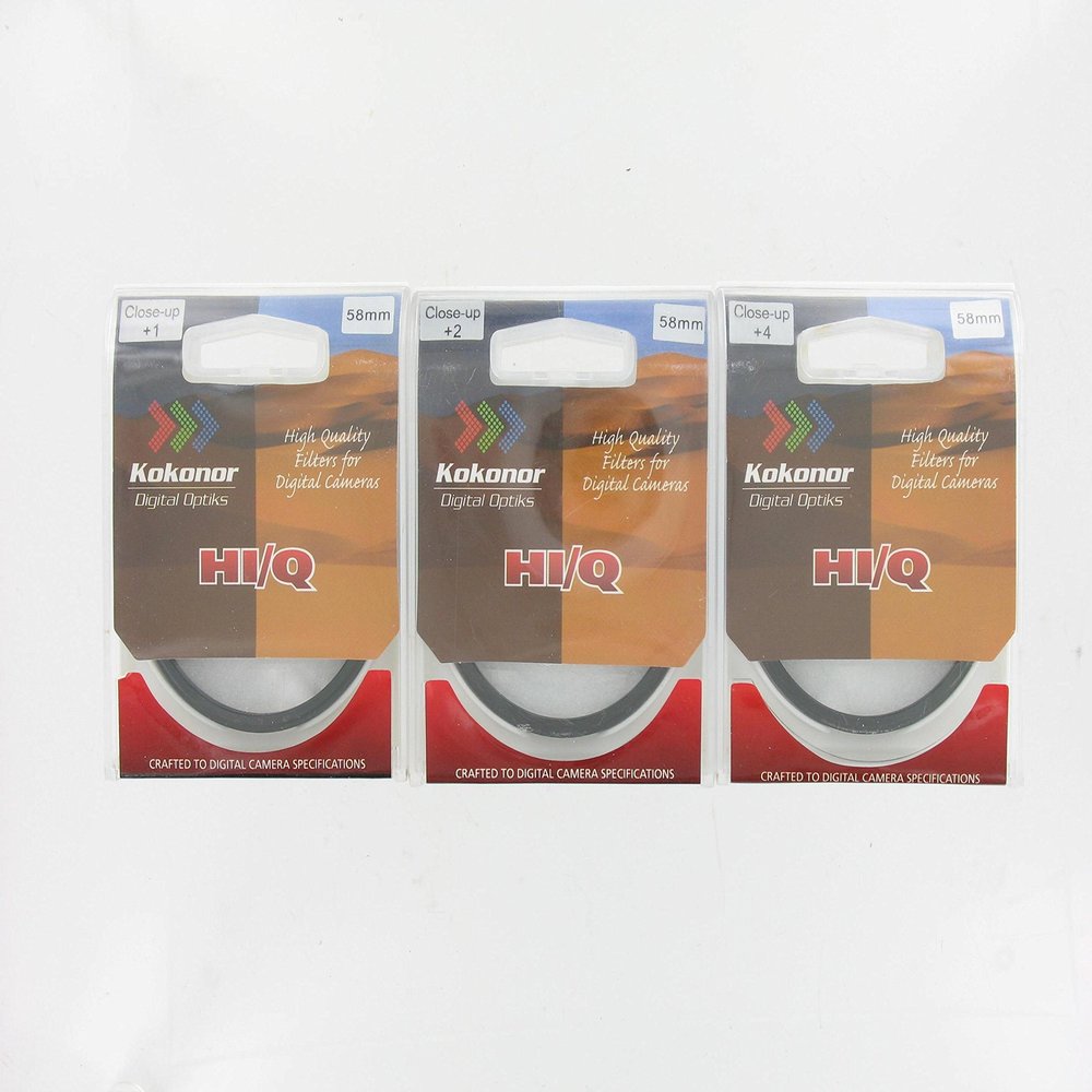 58mm Hi/Q Close-Up Set 1,2,4