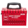ABUS B835 Safety Lockout Box, Red view 1