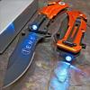 EMS Tactical LED Light Assisted Opening Rescue Folding Pocket Knife NEW!! view 1