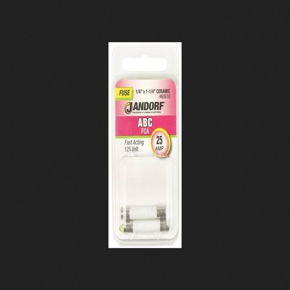 Jandorf Specialty Hardw Fuse ABC 25A Fast Acting 60610