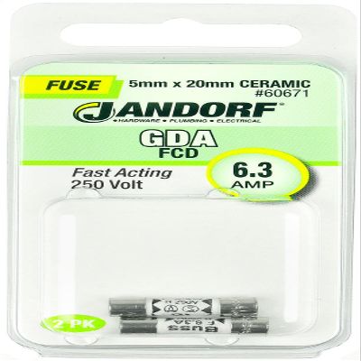Jandorf 60671 Fuse Gda 6.3a Fast Acting