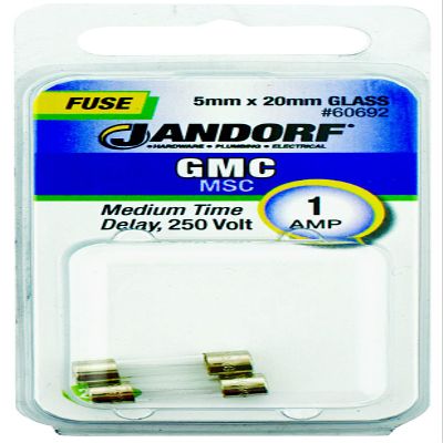 JANDORF SPECIALTY HARDWARE 60692 Fuse Time Delay Glass