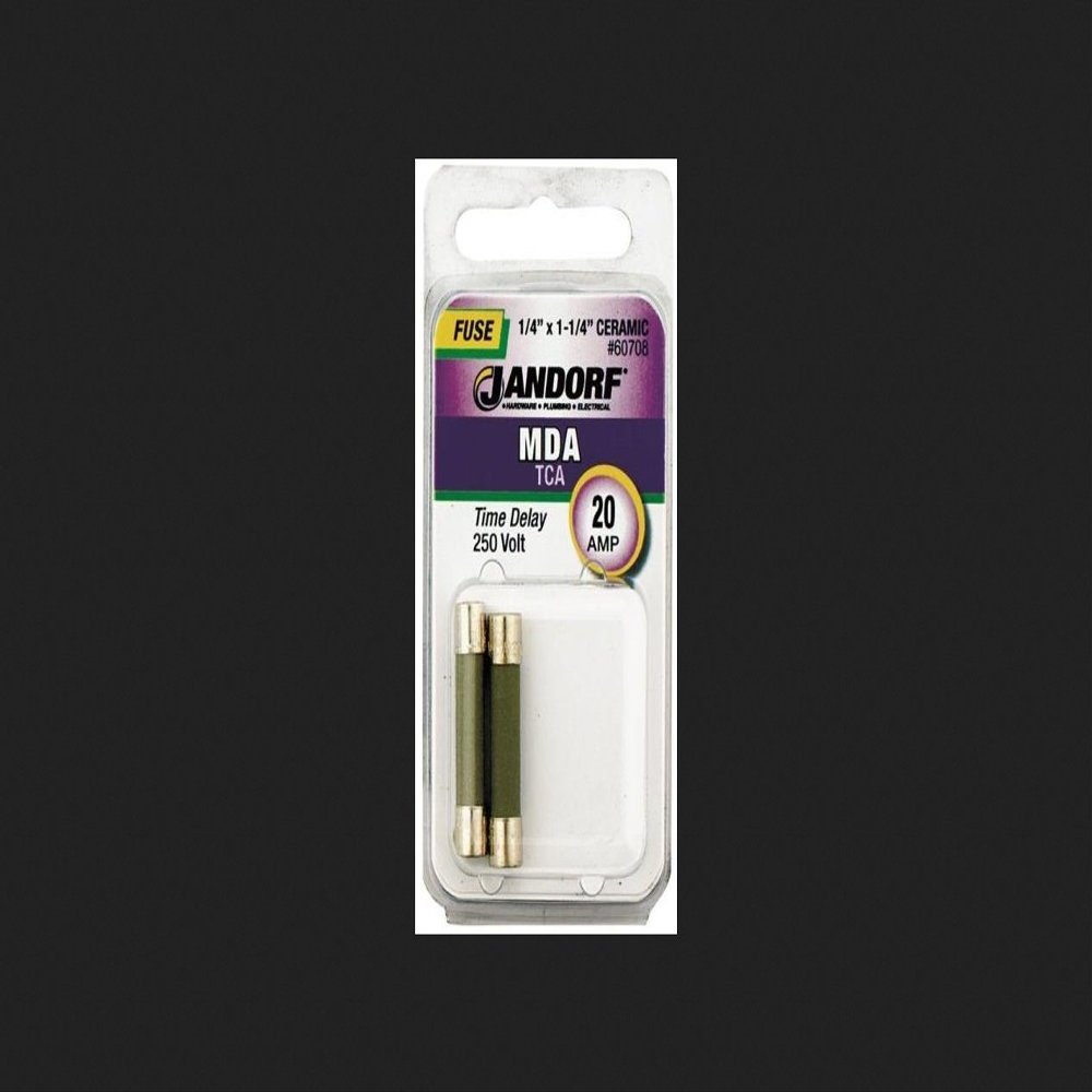 Jandorf Specialty Hardw Fuse Mda 20A Time Delay 60708
