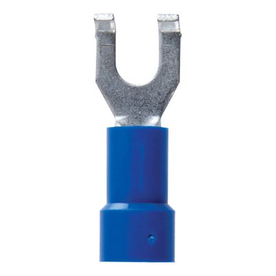 Terminal, Flange, 16-14 Gauge, Vinyl, #6 Stud: Secure Solution for Efficient Wiring