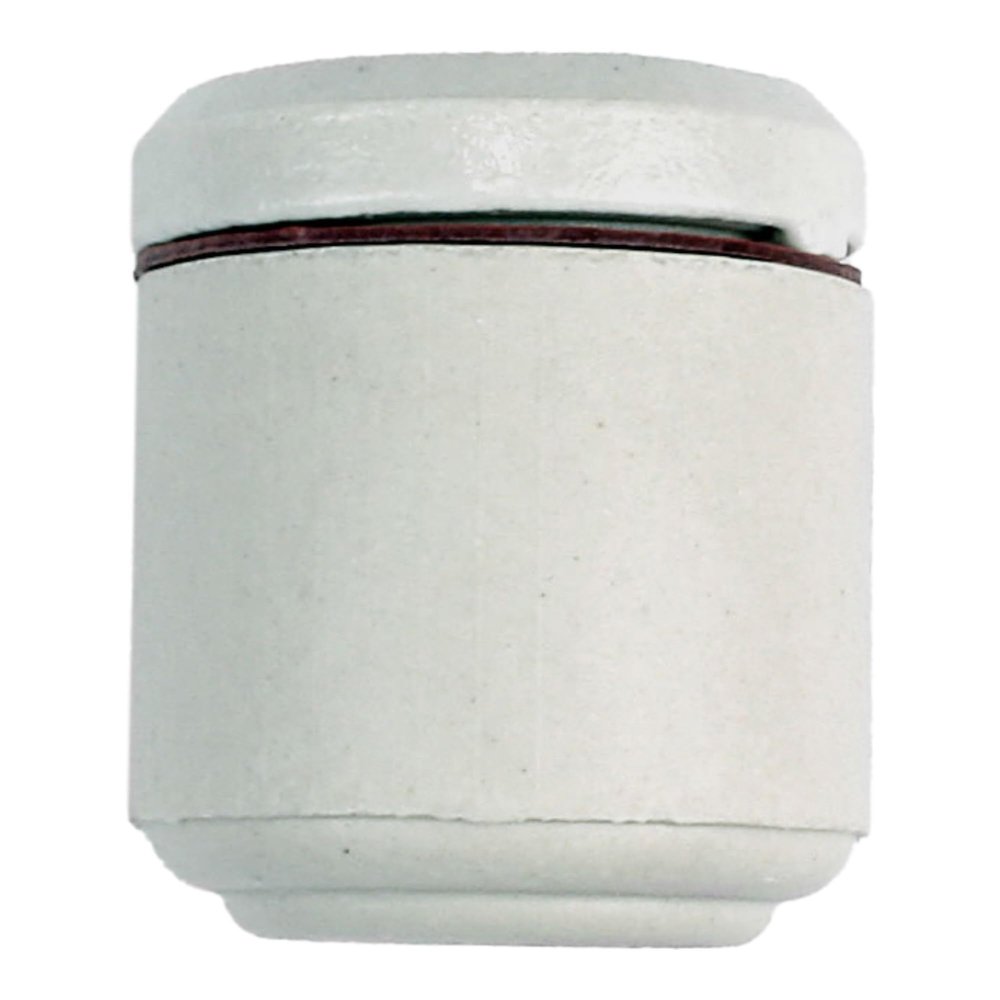 Socket, 2-Piece Porcelain Ring: Durable and Stylish for Various Fixtures