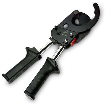 TEMCo TH0036 Heavy Duty 1000 MCM Ratcheting Wire & Cable Cutter for Copper and Aluminum
