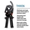 TEMCo TH0036 Heavy Duty 1000 MCM Ratcheting Wire & Cable Cutter for Copper and Aluminum view 2