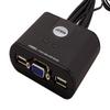 ATEN CS22U 2-Port USB KVM Switch Remote Port SELECTOR, 0.9M Cables view 2