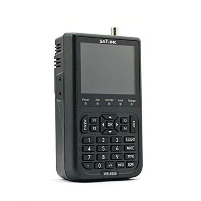 Satlink Ws-6908 Dvb-s Fta Professional Digital Satellite Finder Meter