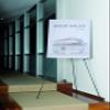 Bi-Office Display Easel Ultra Lightweight, Black Folding Metal, Height: 150 cm view 4
