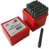 ToolUSA Premium Capital Letter & Alphabet Punch Set | Carbon Hardened Steel | 36 Stamps: A-Z, 0-8, & Symbol | 6" (15.2 cm) Ball Pein Hammer | Precision Marked for Optimal Use view 3