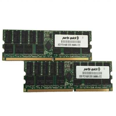 4GB Kit 2 X 2GB Memory for Tyan Computers Thunder K8S Pro (S2882) PC2100 DDR DIMM (PARTS-QUICK Brand)