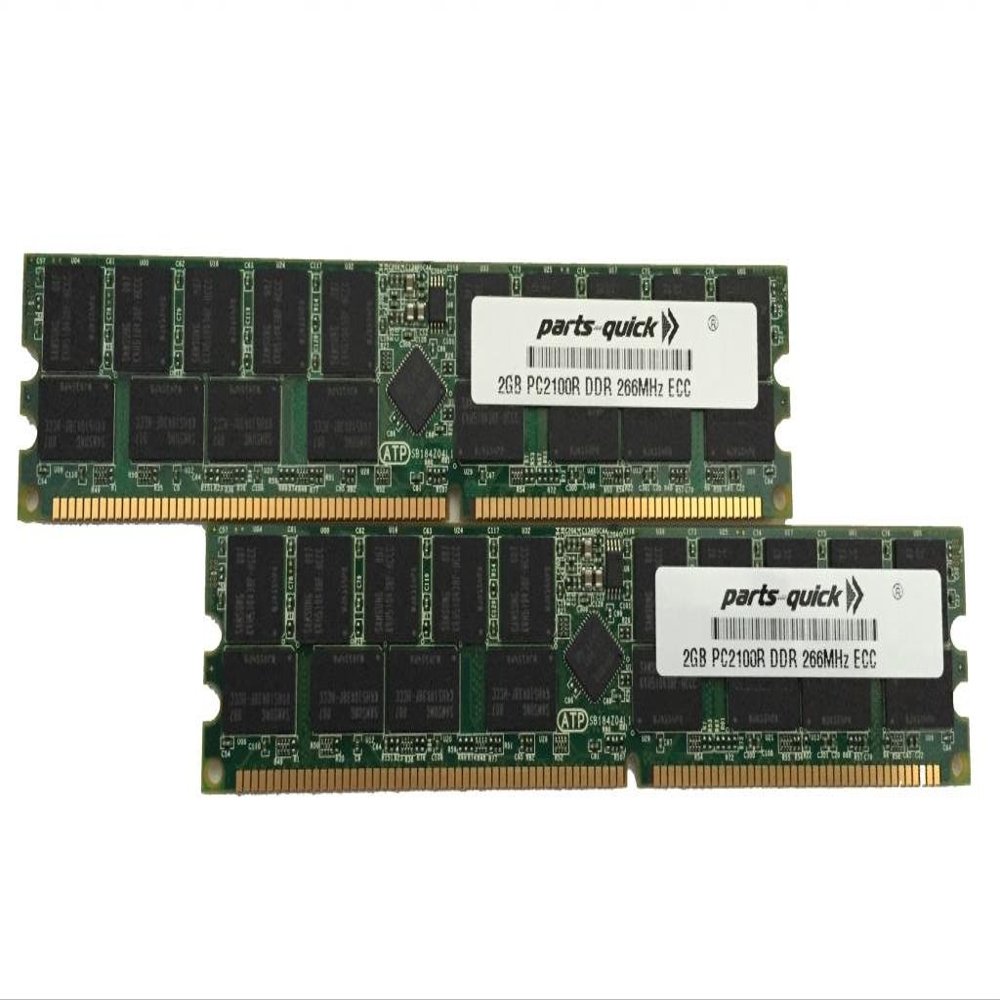 4GB Kit 2 X 2GB Memory for Tyan Computers Thunder K8S Pro (S2882) PC2100 DDR DIMM (PARTS-QUICK Brand)