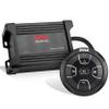 Pyle Waterproof Bluetooth Marine Amplifier Receiver - Weatherproof 2 Channel Wireless Amp for Stereo Speaker with 600 Watt Power, Wired RCA, AUX and MP3 Audio Input Cable - (Black) view 1