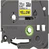 Brother TZEFX631 TZe Flexible Labeling Tape for P-Touch Labelers, 1/2in x 26.2ft, Blk on Yellow view 4