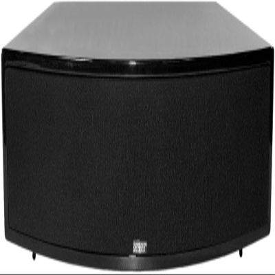 Earthquake Sound Theia Center Channel Speaker - (4) 4" Kevlar Cone Woofers, (2) 1" Silk Dome Neodymium Tweeters, and 10" SLAPS Passive Radiator - Single, Hi-Gloss Piano Black