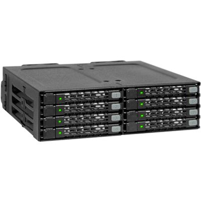 ICY DOCK ToughArmor MB998SP-B Drive Enclosure Internal, Matte Black
