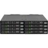 ICY DOCK ToughArmor MB998SP-B Drive Enclosure Internal, Matte Black view 3