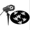 Gemmy Lightshow 59460 Projection Whirl-A-Motion Light Chasing Ghosts Halloween Fall Decoration view 1