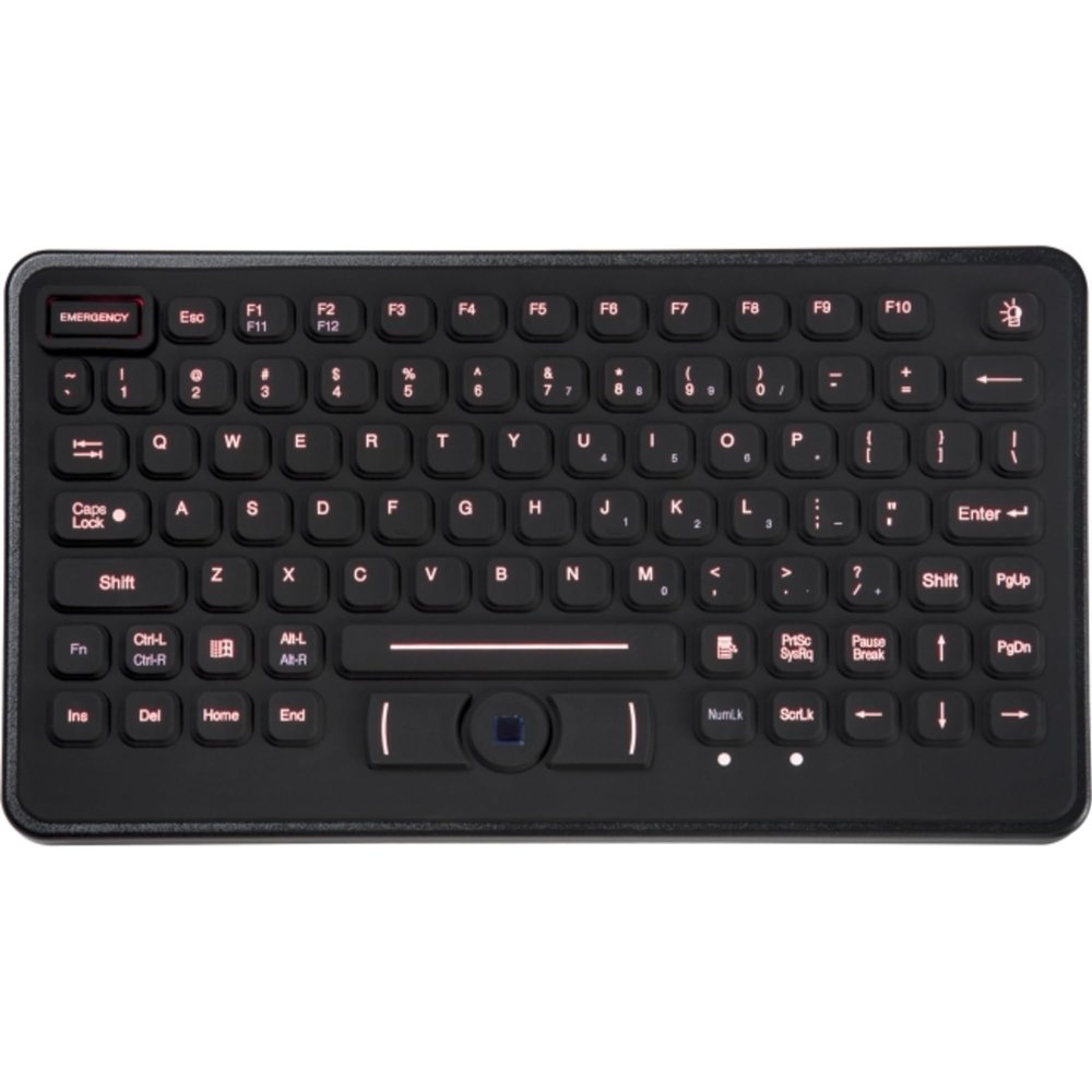 TG-3 Electronics 86 Key, Backlit, NEMA 4, Pointing Device, USB KBA-BLH-5RU