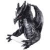 Mythical Winged Dragon Toilet Paper Holder in Metallic Look for Medieval and Gothic Home Decor Bathroom Accessories or Whimsical Fantasy Gifts view 3