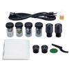OMAX 40X-2500X Phase Contrast Trinocular Compound Siedentopf LED Microscope with 10MP USB Camera view 3