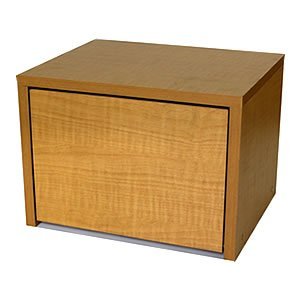 (Mihamanokagu) Router Storage Box, Compact Type, Light Brown