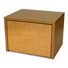 (Mihamanokagu) Router Storage Box, Compact Type, Light Brown view 1