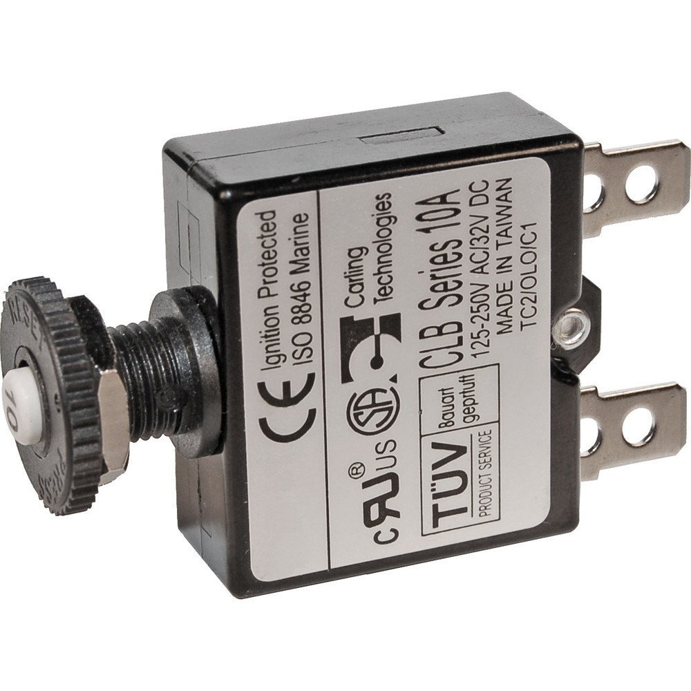 The Amazing Quality Blue Sea 7050 3A Push Button Thermal with Quick Connect Terminals