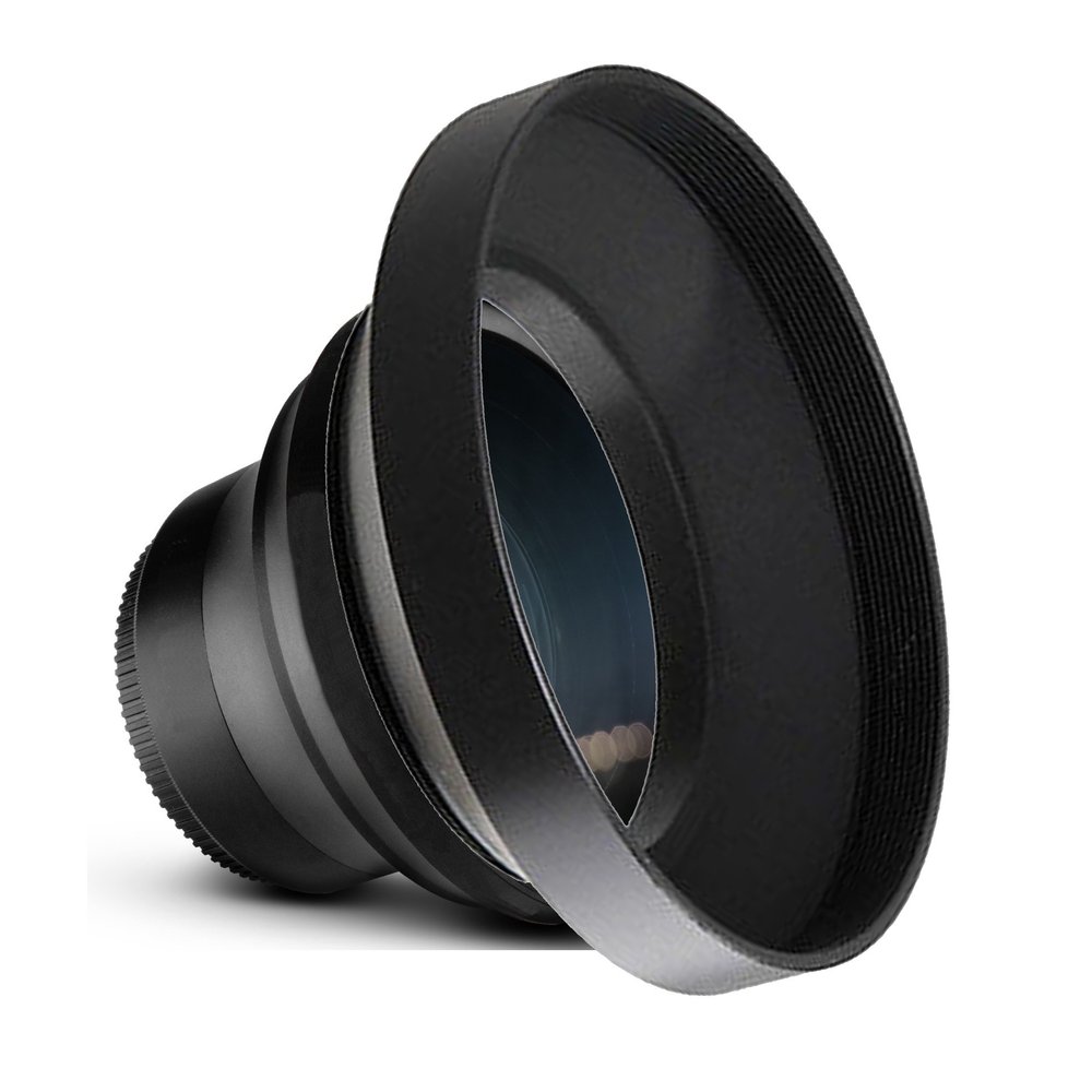 0.43x High Definition Wide Angle Conversion Lens for Olympus Tough TG-2 iHS (40.5mm, Includes Adapter)