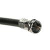 RG-6 Coaxial Cable Solid Copper 5' FT F-Connectors Each End Radial Compression Weatherproof RG6 Connectors with O-Ring Seal Approved Digital Satellite Dish TV Antenna 75 Ohm view 1