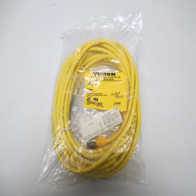 NEW TURCK RKM 30-10M U2032-0 MINI FAST CABLE-WIRE 300V-AC 9A AMP D321505