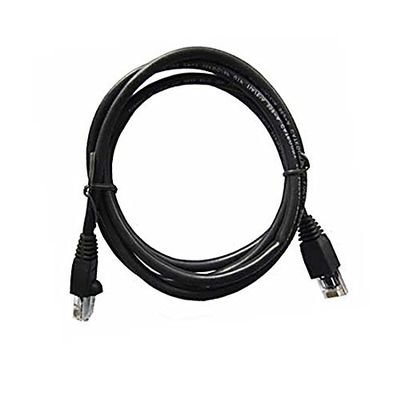 14' FT Black CAT5e Patch Cable UTP 350 MHz Molded Booted RJ45 Network Snagless 24 AWG Copper Stranded Male to Male RJ-45 Enhanced Category 5e