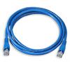 10' FT CAT 6 Patch Cable Blue UTP RJ45 23 AWG Copper 550 MHz Booted Molded Fast Media CAT6 RJ-45 Network Snagless Male to Male Category 6 High Speed Ethernet Data Computer Gaming Jumper view 1