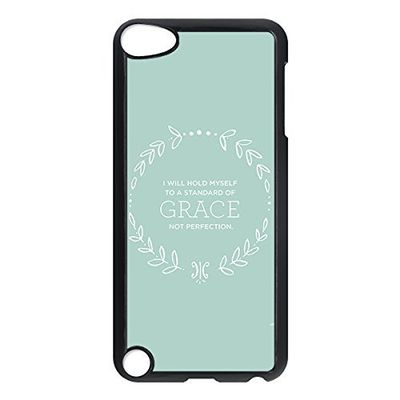 Designed Hard Case for iPod Touch 5 Plastic Protective Case Cover with Bible Verse -Black20759