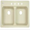 Franke USA FTS904BX Double Bowl Sink 9-Inch Deep, Sand view 1