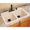 Franke USA FTS904BX Double Bowl Sink 9-Inch Deep, Sand view 2