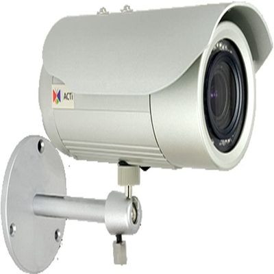 ACTi E43B 5MP Bullet Camera with D/N, Adaptive IR, Basic WDR, Vari-Focal Lens, f2.8-12mm/F1.4 (HOV:69.2-28.2), H.264, 1080p/30fps, DNR, Audio, MicroSDHC/MicroSDXC, PoE, IP68, IK10, DI/DO