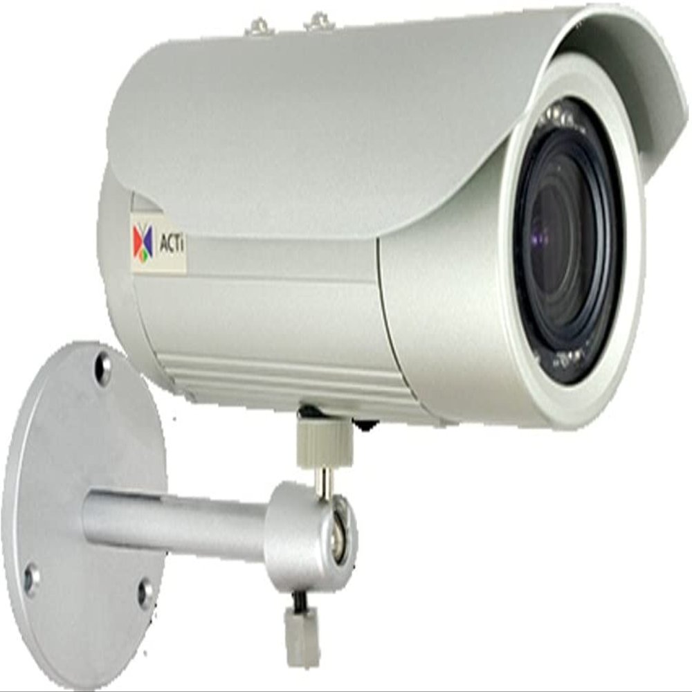 ACTi E43B 5MP Bullet Camera with D/N, Adaptive IR, Basic WDR, Vari-Focal Lens, f2.8-12mm/F1.4 (HOV:69.2-28.2), H.264, 1080p/30fps, DNR, Audio, MicroSDHC/MicroSDXC, PoE, IP68, IK10, DI/DO