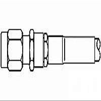 1051678-1, OSM Straight Cable Plug Crimp Attachment (1 Items)