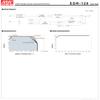 MEAN WELL EDR-120-12 120W 12VDC 10A AC/DC Industrial DIN Rail Power Supply view 4